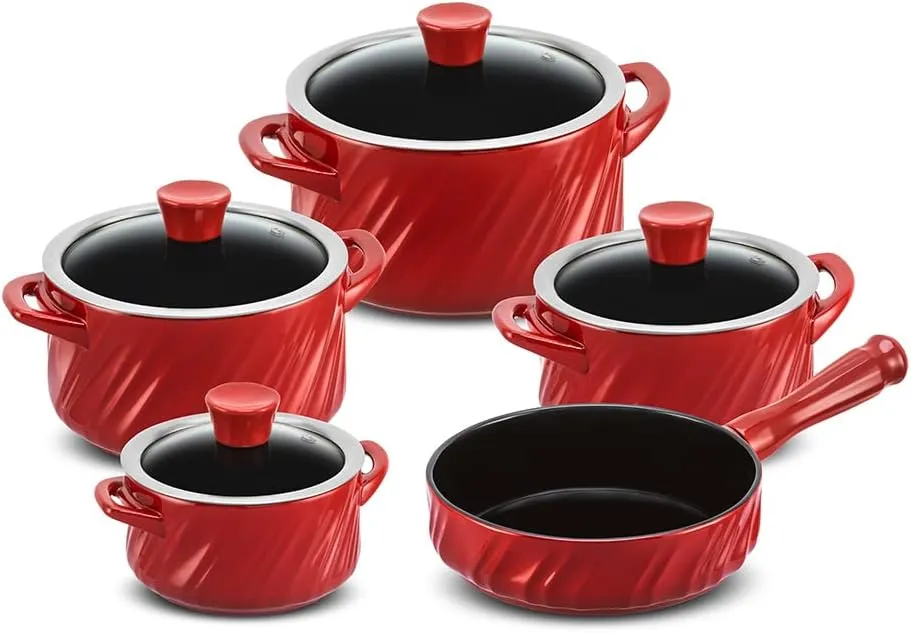 Conjunto Panelas de Cerâmica Twist